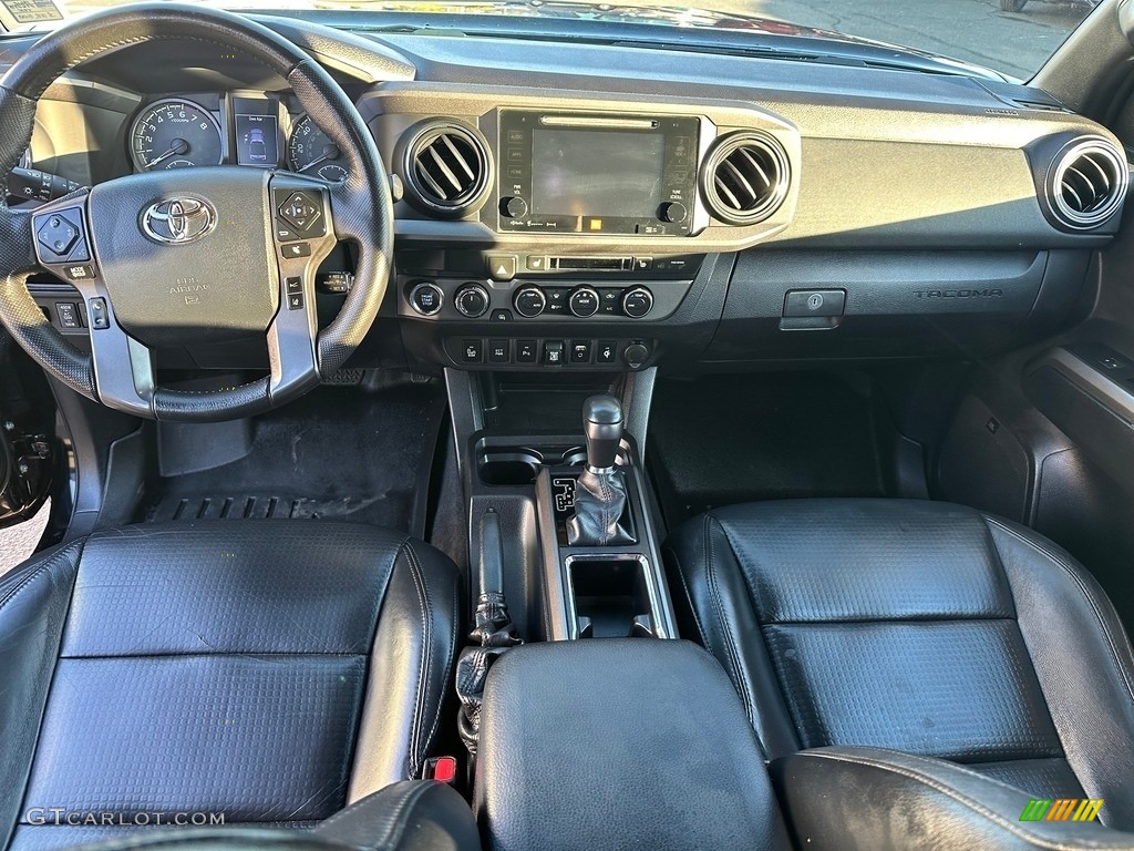 2019 Tacoma TRD Off-Road Double Cab 4x4 - Midnight Black Metallic / Black photo #13