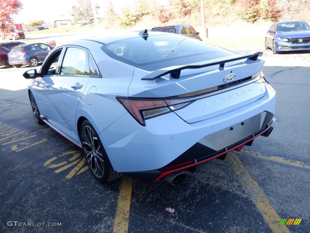 2023 Elantra N  - Performance Blue / Black w/Microsuede photo #9