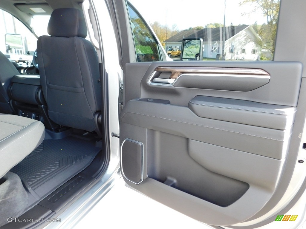2024 Chevrolet Silverado 2500HD LT Crew Cab 4x4 Jet Black Door Panel Photo #146711419