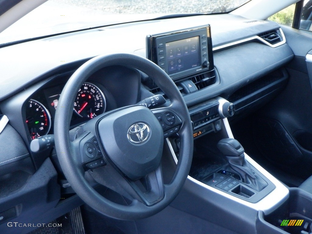 2022 Toyota RAV4 XLE AWD Black Dashboard Photo #146711449