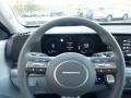Gray 2024 Hyundai Kona SEL AWD Steering Wheel