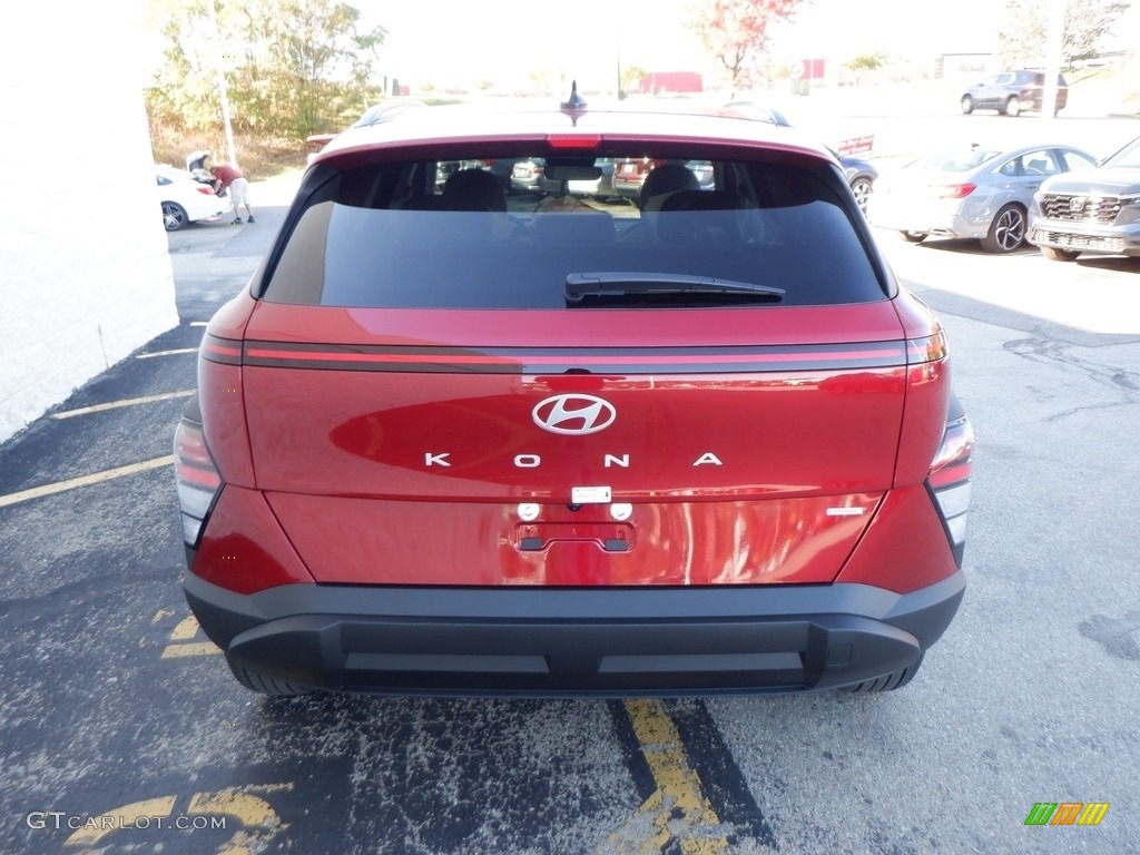 Ultimate Red Metallic 2024 Hyundai Kona SEL AWD Exterior Photo #146711812