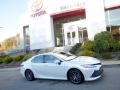 2021 Wind Chill Pearl Toyota Camry XLE Hybrid  photo #2