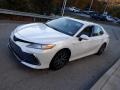 2021 Wind Chill Pearl Toyota Camry XLE Hybrid  photo #6