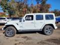 Bright White 2024 Jeep Wrangler 4-Door High Altitude 4xe Hybrid Exterior