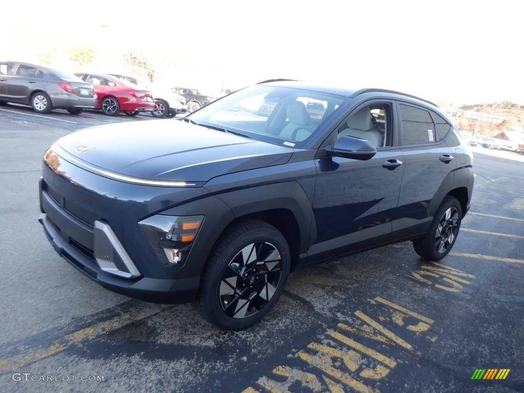 2024 Kona SEL AWD - Denim Blue Pearl / Gray photo #5