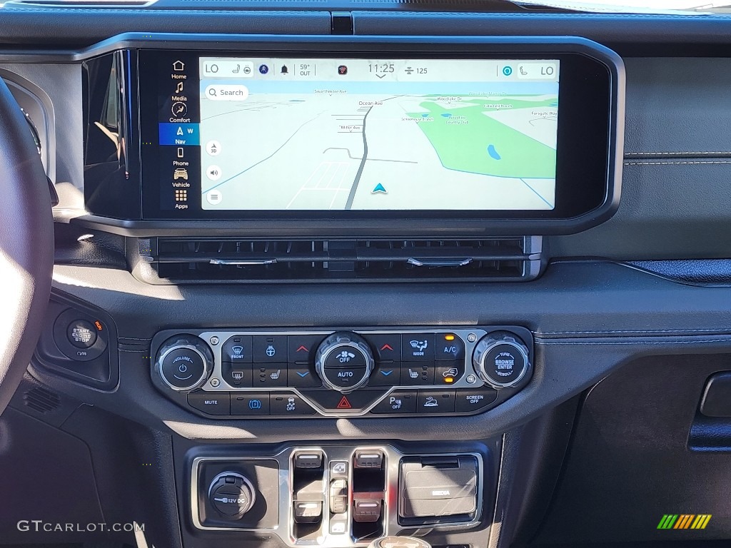2024 Jeep Wrangler 4-Door High Altitude 4xe Hybrid Navigation Photos