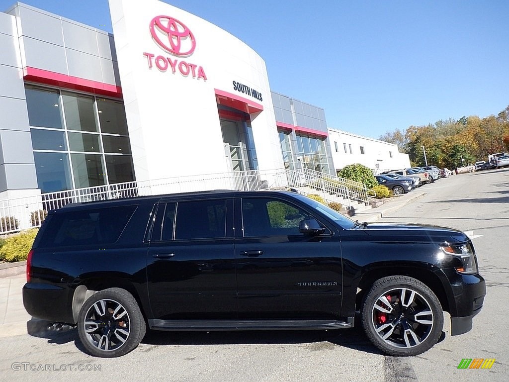 2019 Suburban Premier 4WD - Black / Jet Black photo #2