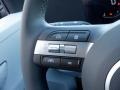 Gray 2024 Hyundai Kona SEL AWD Steering Wheel