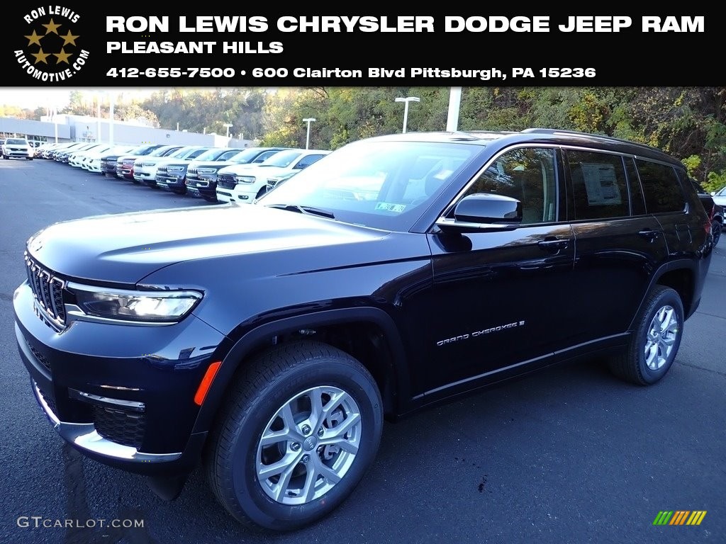 2024 Midnight Sky Jeep Grand Cherokee L Limited 4x4 146710328 Photo 4
