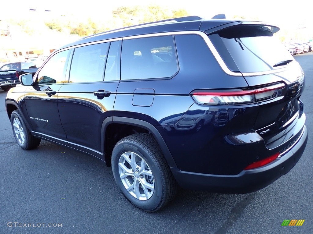 2024 Grand Cherokee L Limited 4x4 - Midnight Sky / Global Black photo #3