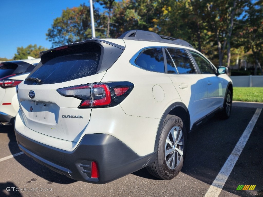 2021 Outback 2.5i Premium - Crystal White Pearl / Gray photo #3