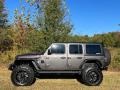 2021 Granite Crystal Metallic Jeep Wrangler Unlimited Rubicon 4x4  photo #1