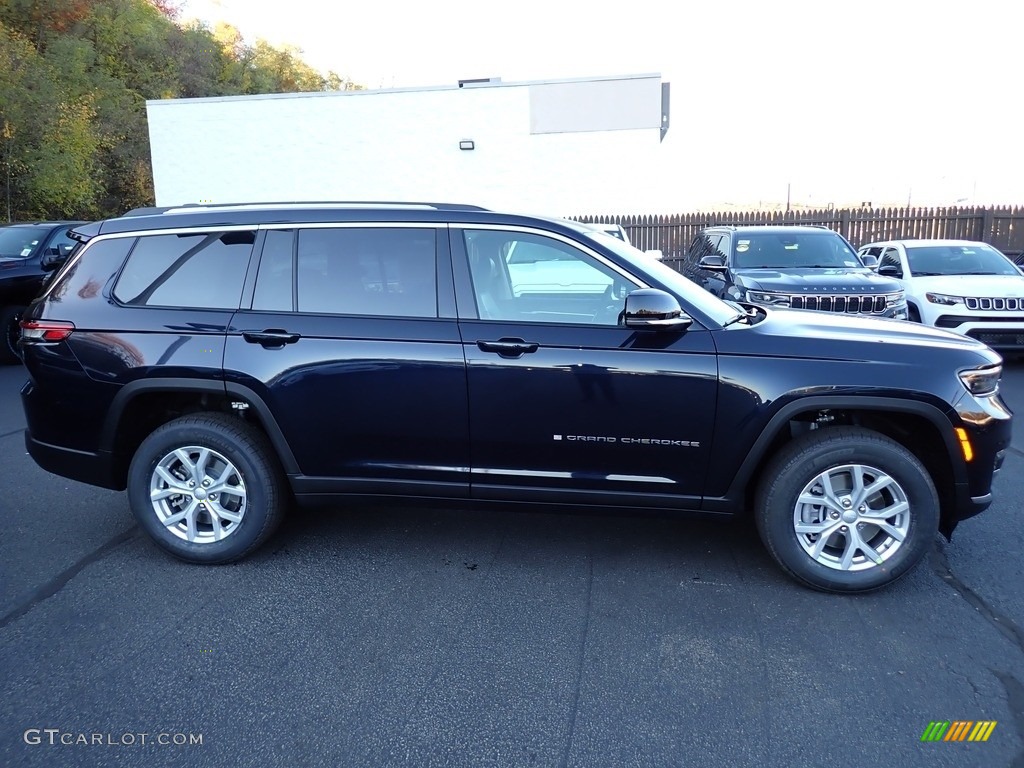 2024 Grand Cherokee L Limited 4x4 - Midnight Sky / Global Black photo #7