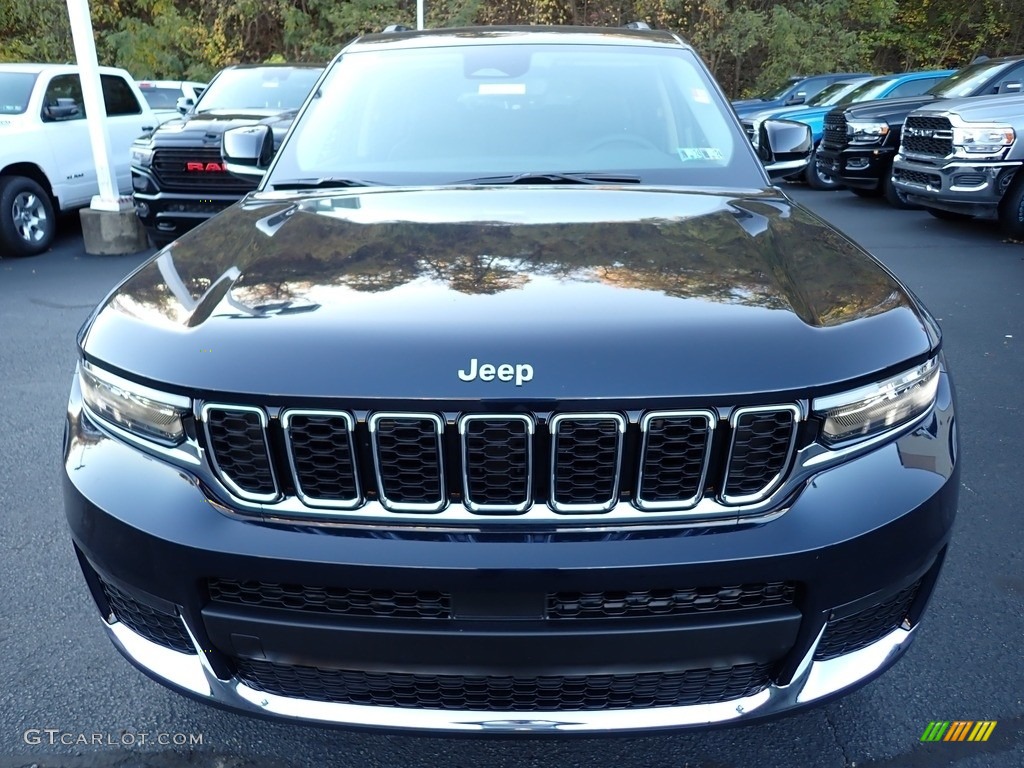 2024 Grand Cherokee L Limited 4x4 - Midnight Sky / Global Black photo #9