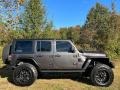 2021 Granite Crystal Metallic Jeep Wrangler Unlimited Rubicon 4x4  photo #7