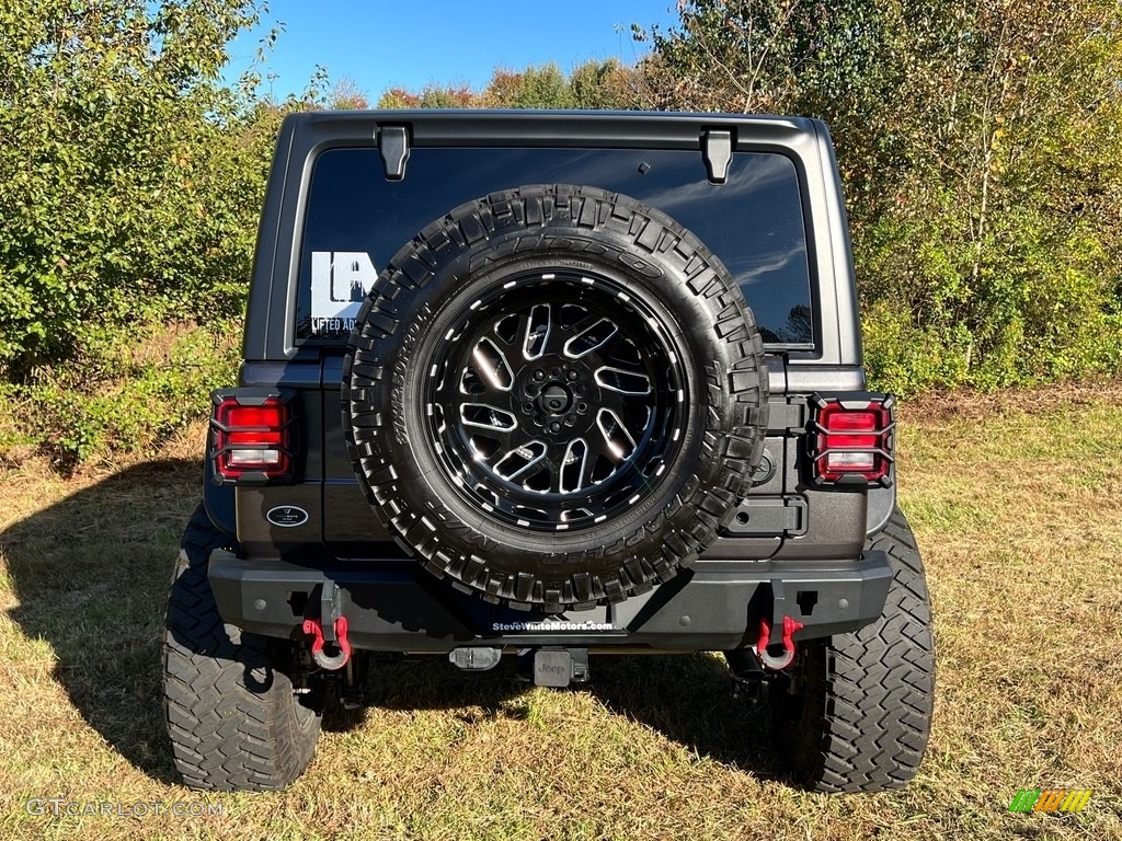 2021 Wrangler Unlimited Rubicon 4x4 - Granite Crystal Metallic / Black photo #9