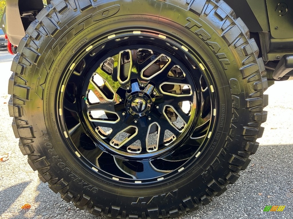2021 Jeep Wrangler Unlimited Rubicon 4x4 Custom Wheels Photo #146713282