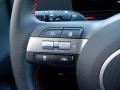 Black 2024 Hyundai Kona N Line AWD Steering Wheel