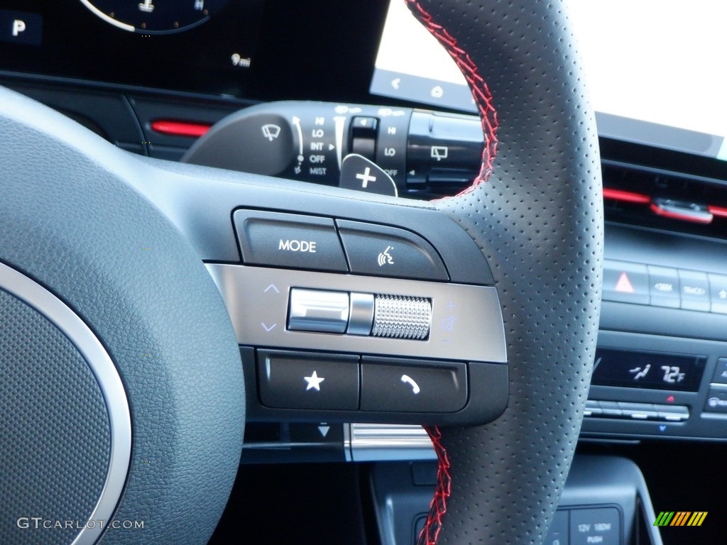 2024 Hyundai Kona N Line AWD Steering Wheel Photos