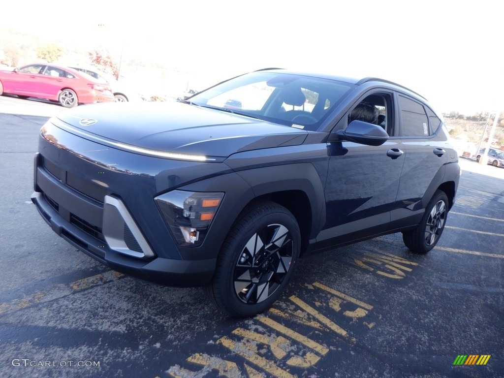 2024 Kona SEL AWD - Denim Blue Pearl / Black photo #4