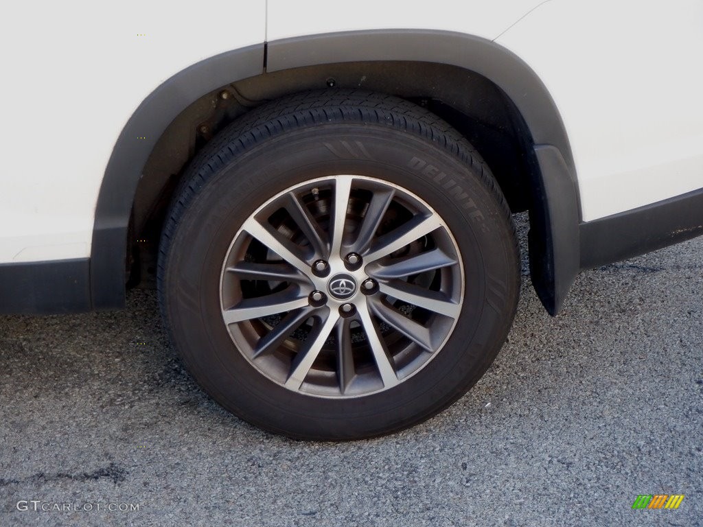 2019 Highlander XLE AWD - Blizzard Pearl White / Ash photo #7