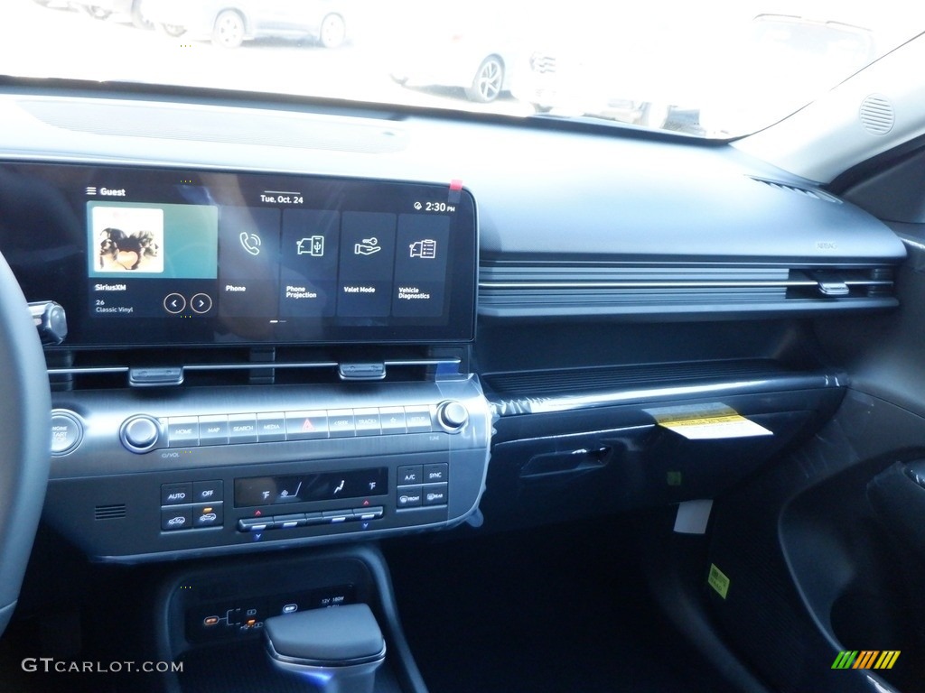 2024 Hyundai Kona SEL AWD Black Dashboard Photo #146713984