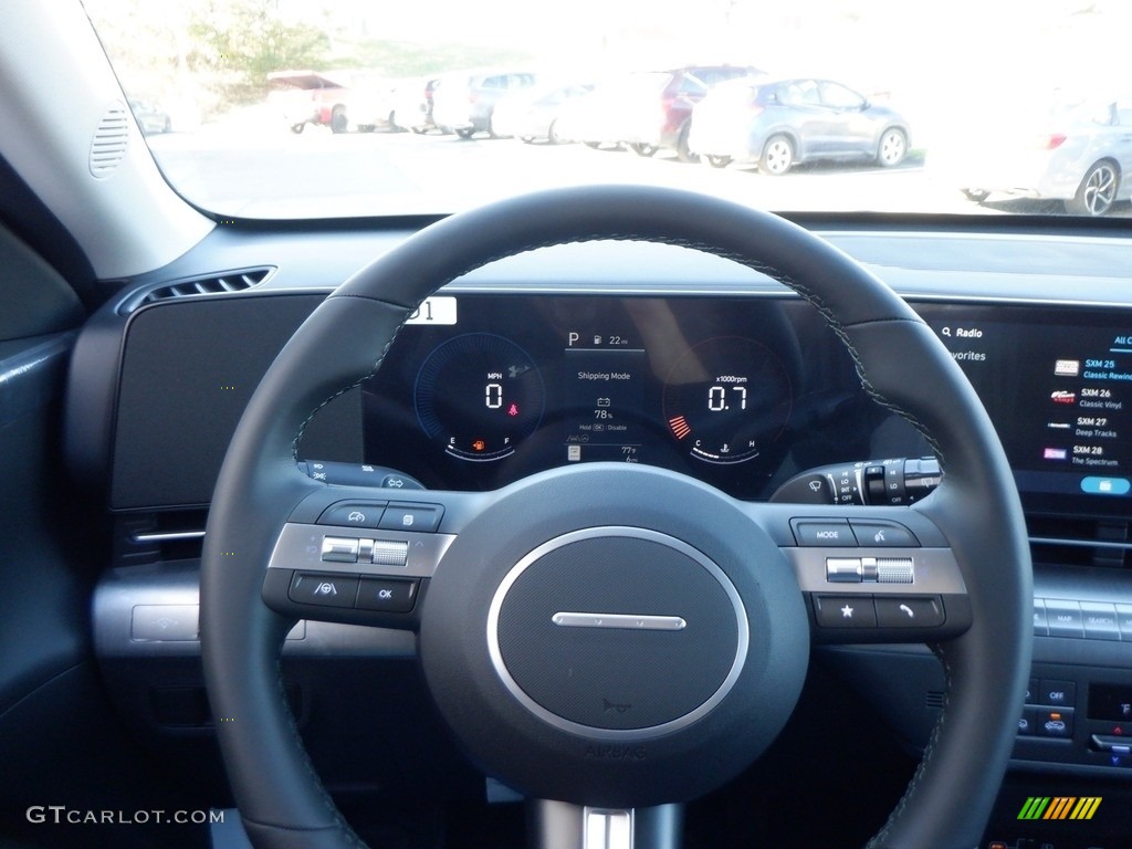 2024 Kona SEL AWD - Denim Blue Pearl / Black photo #20