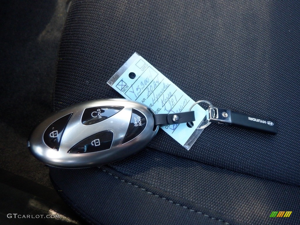 2024 Kona SEL AWD - Denim Blue Pearl / Black photo #26