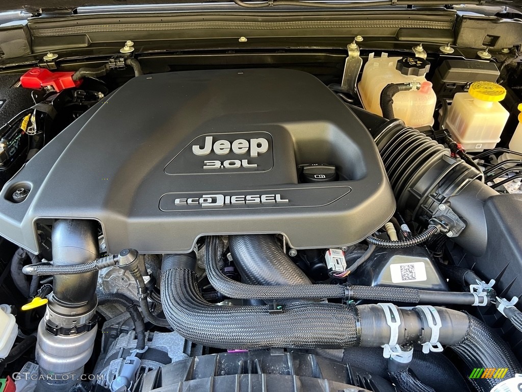 2021 Jeep Gladiator High Altitude 4x4 Engine Photos