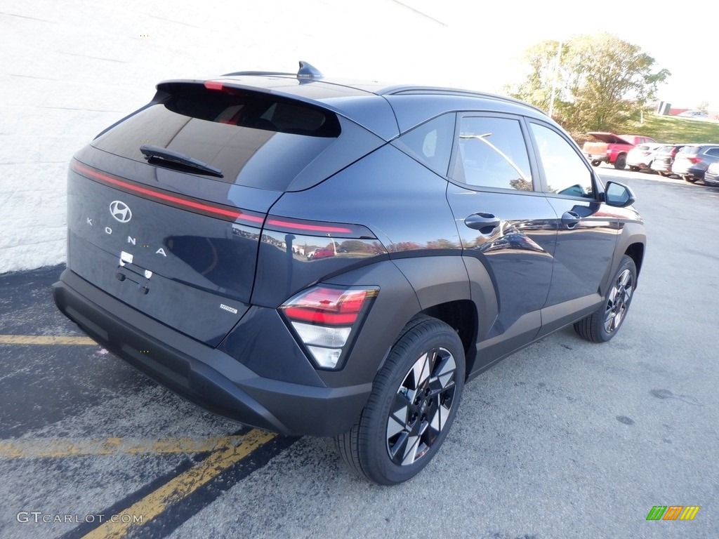 2024 Kona SEL AWD - Denim Blue Pearl / Gray photo #6