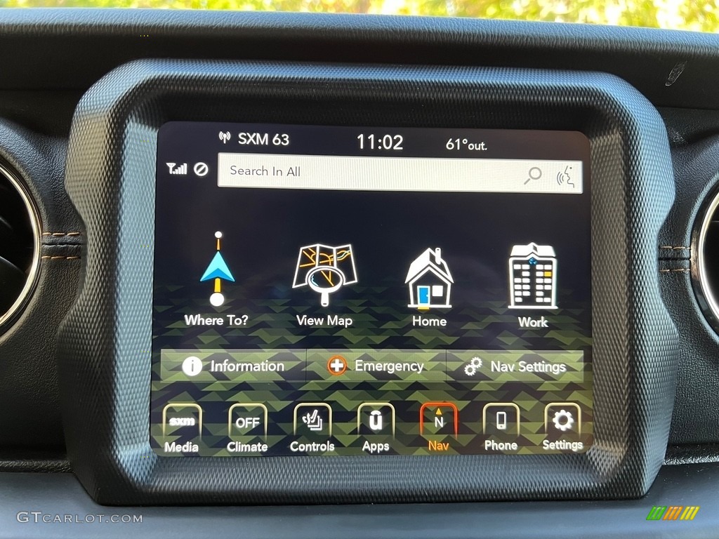 2021 Gladiator High Altitude 4x4 - Granite Crystal Metallic / Black photo #26