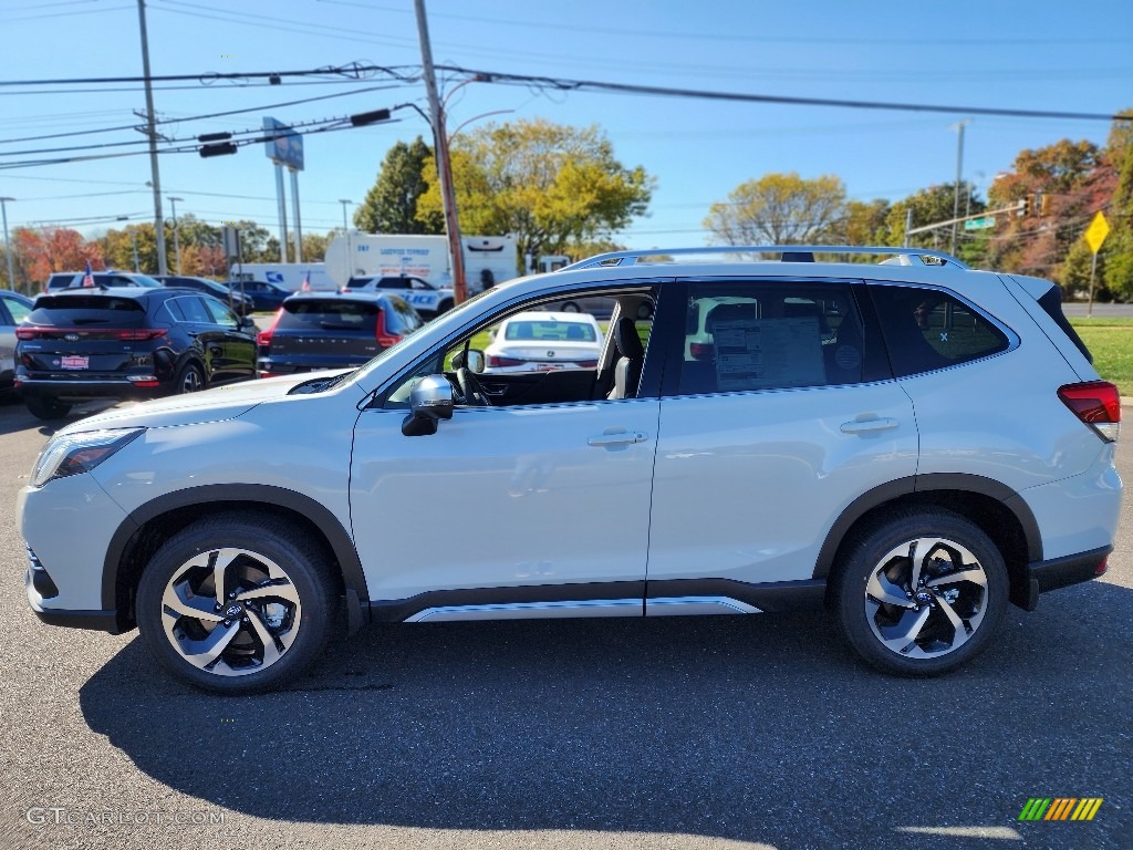 2023 Forester Touring - Crystal White Pearl / Black photo #3