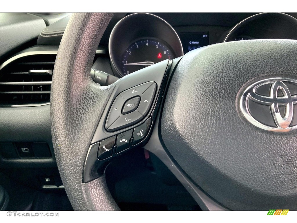 2019 Toyota C-HR LE Black Steering Wheel Photo #146714578