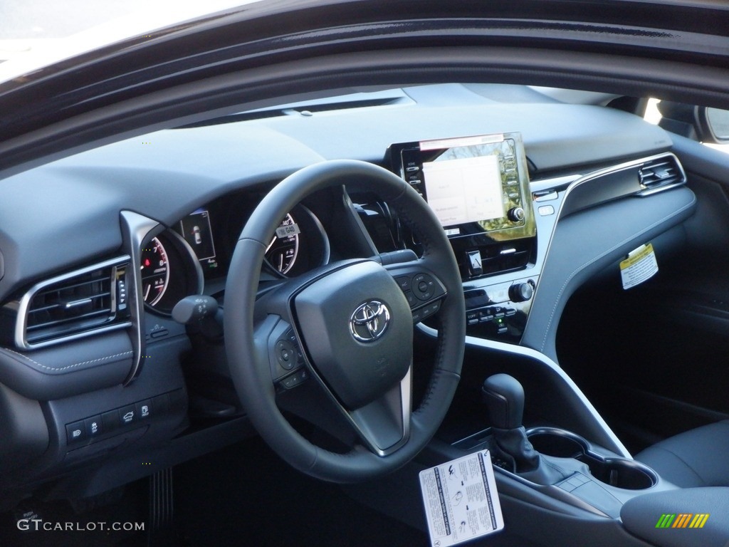 2024 Camry SE Nightsade - Midnight Black Metallic / Black photo #11