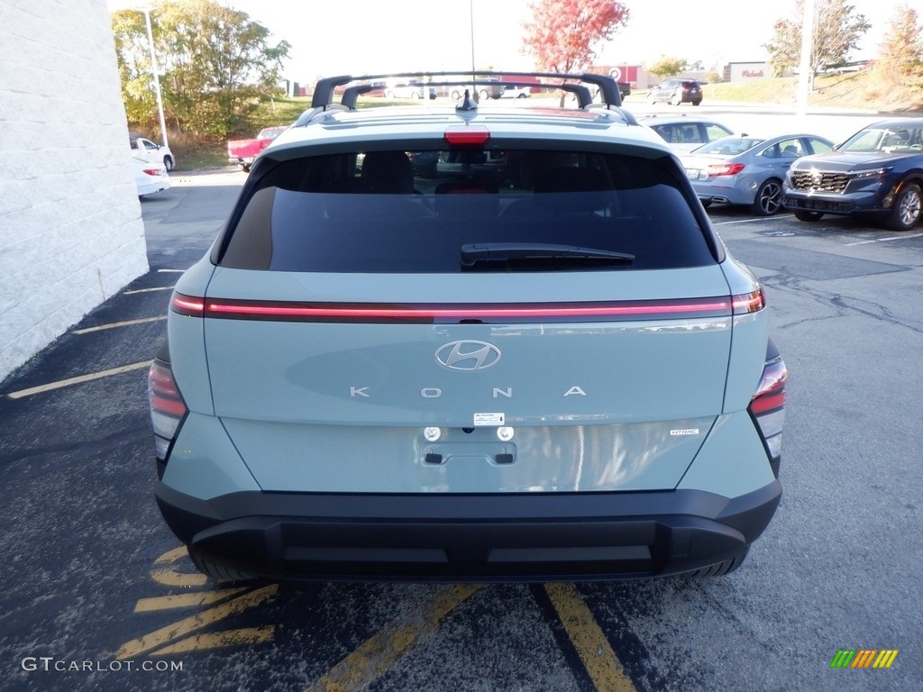 Mirage Green 2024 Hyundai Kona SEL AWD Exterior Photo 146714881