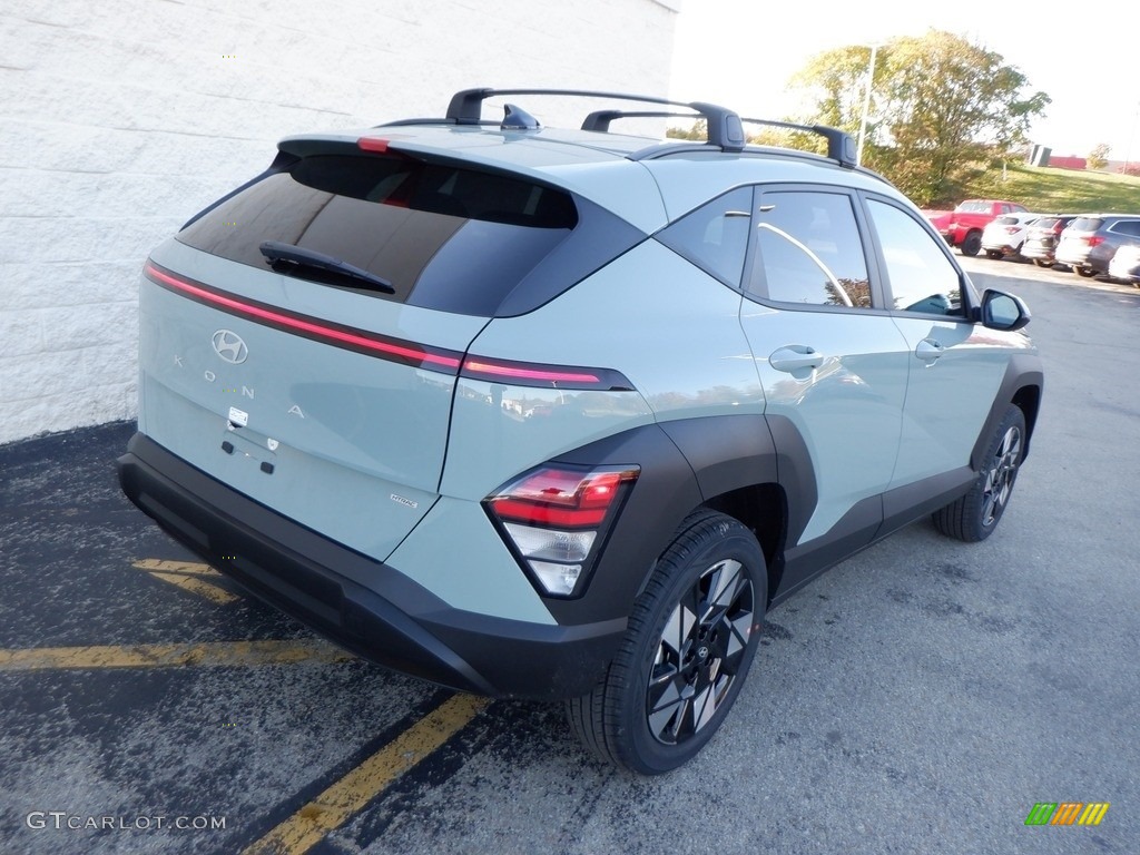 Mirage Green 2024 Hyundai Kona SEL AWD Exterior Photo #146714890