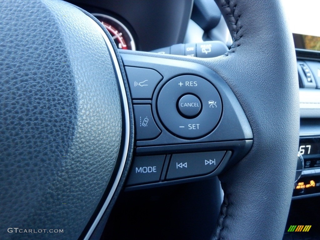 2023 Toyota RAV4 XLE Premium AWD Black Steering Wheel Photo #146715424