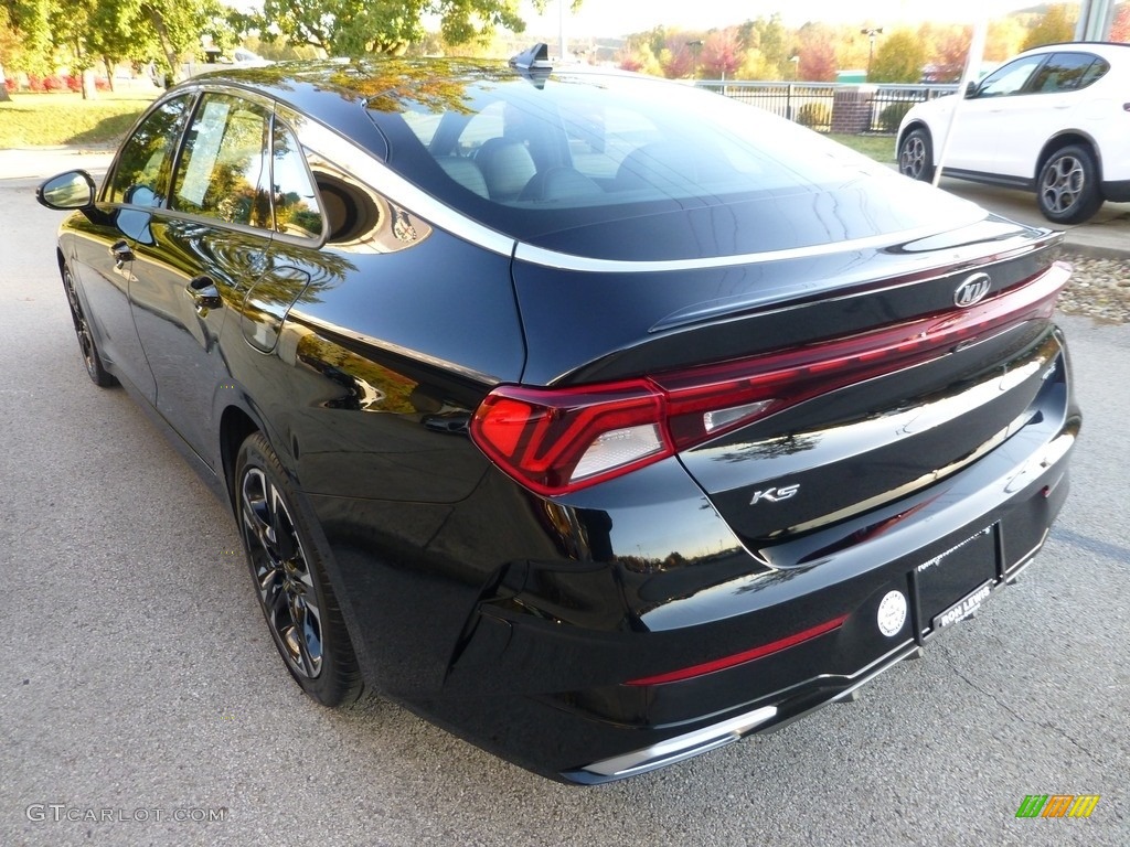Ebony Black 2021 Kia K5 GT-Line Exterior Photo #146715686