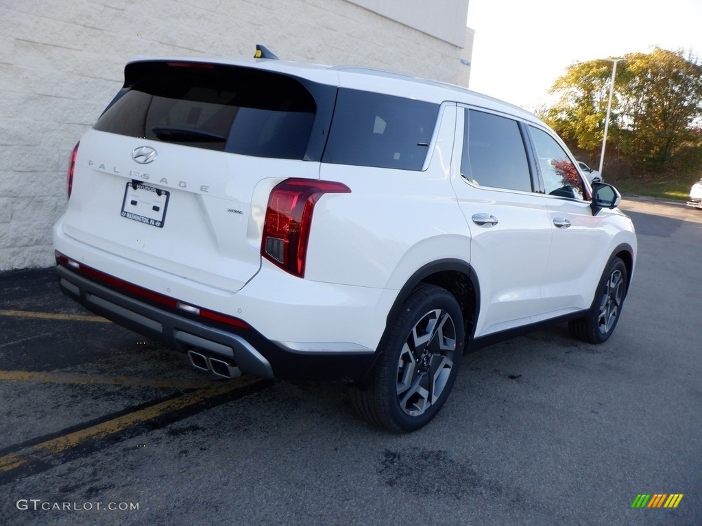 Hyper White 2024 Hyundai Palisade SEL AWD Exterior Photo 146715883