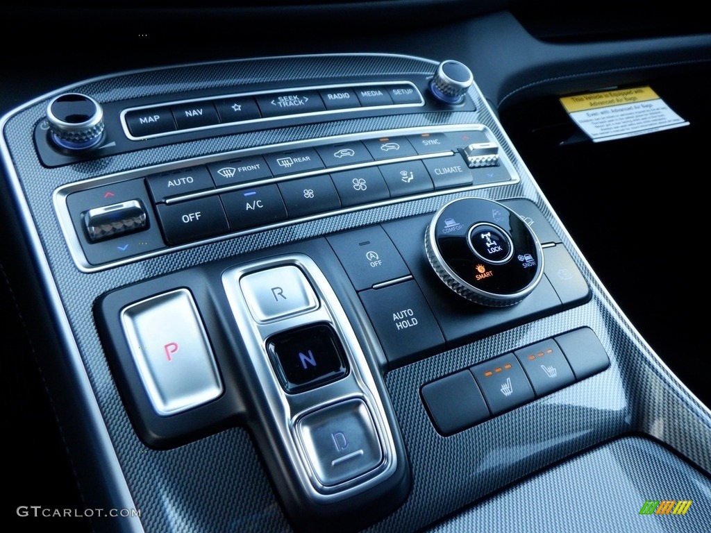 2023 Santa Fe SEL AWD - Hampton Gray / Black photo #12