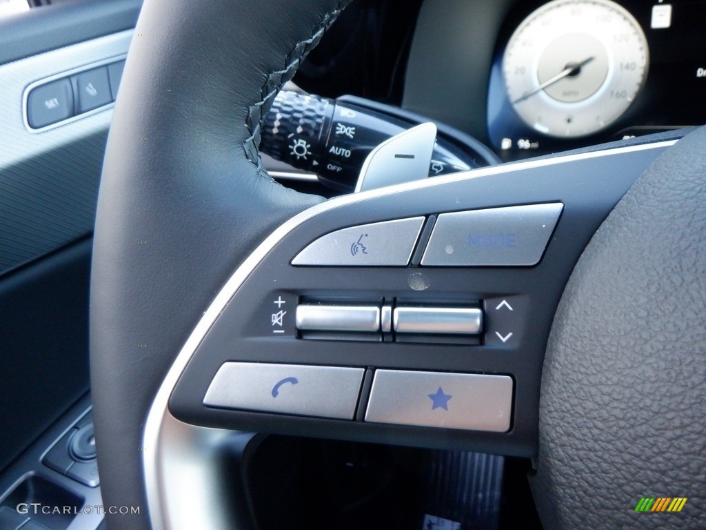 2024 Hyundai Palisade SEL AWD Black Steering Wheel Photo #146716108