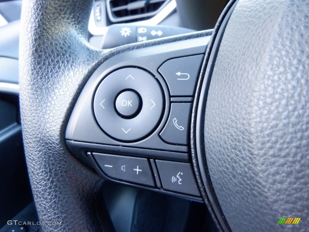 2023 Toyota RAV4 XLE AWD Black Steering Wheel Photo #146716480