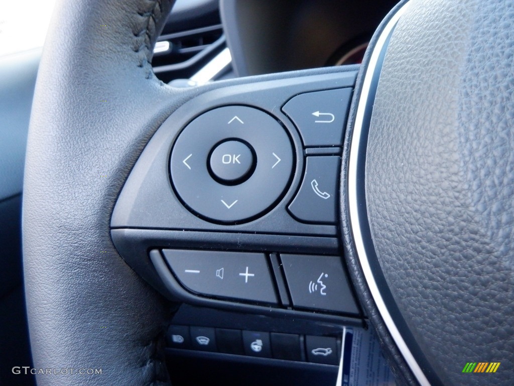 2023 Toyota RAV4 XLE Premium AWD Black Steering Wheel Photo #146716867