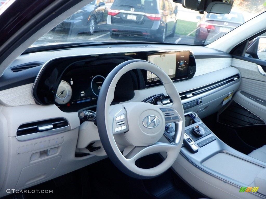 2024 Hyundai Palisade Calligraphy AWD Navy/Beige Dashboard Photo #146716957