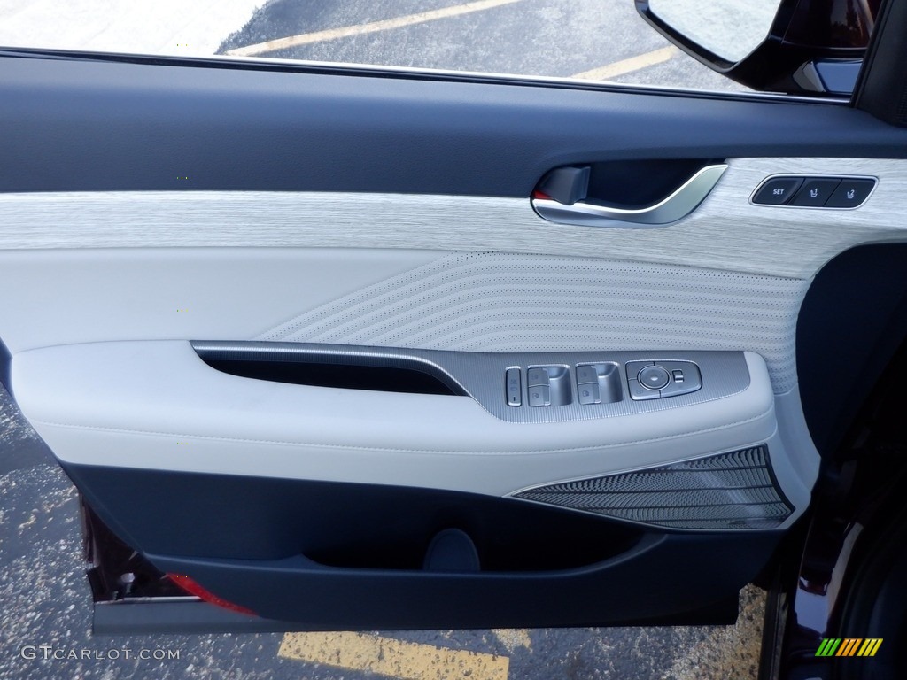 2024 Hyundai Palisade Calligraphy AWD Navy/Beige Door Panel Photo #146716963