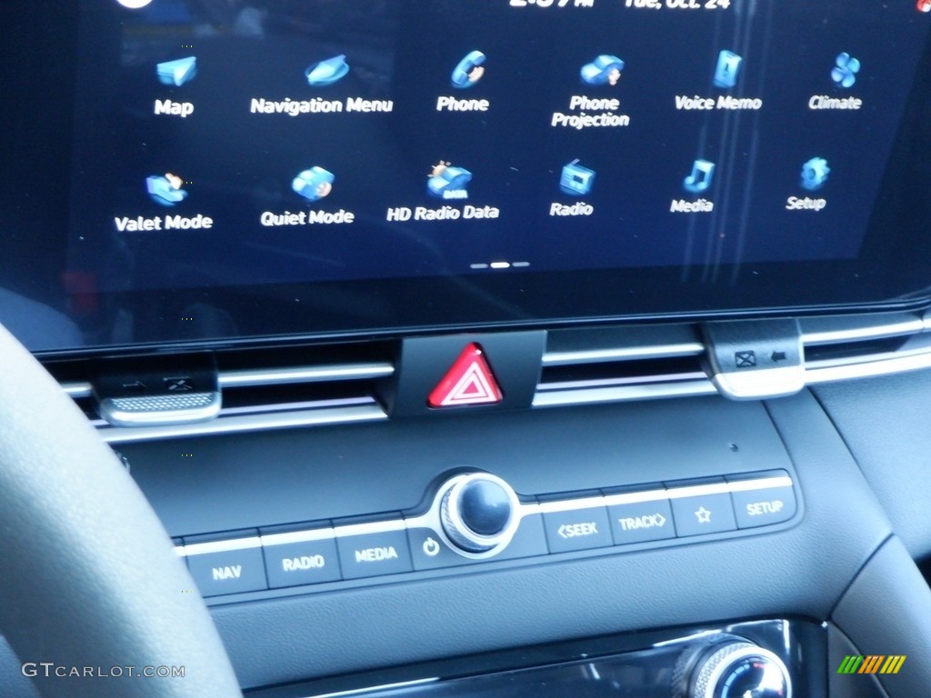 2024 Elantra SEL - Fluid Metal / Black photo #18