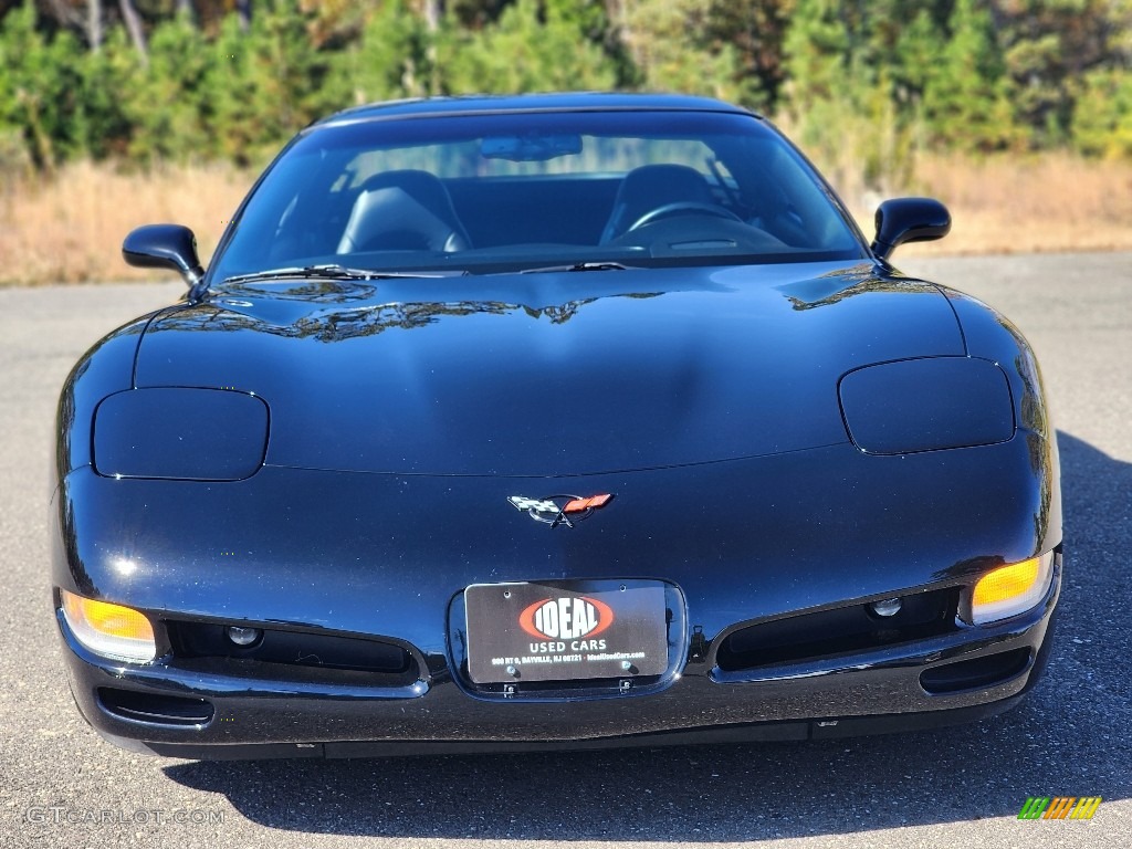 1999 Corvette Coupe - Black / Black photo #3