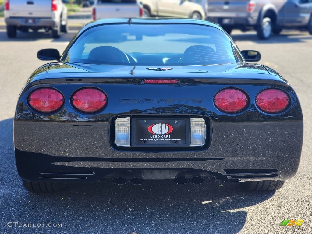 1999 Corvette Coupe - Black / Black photo #4