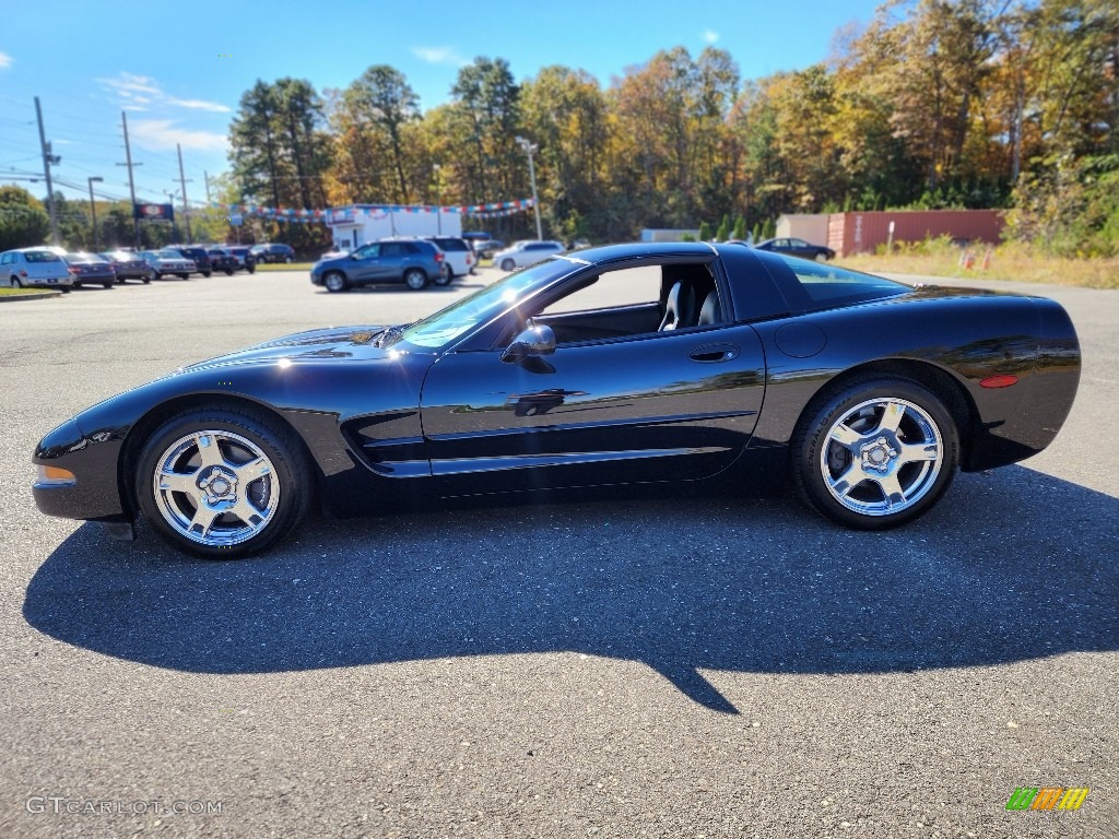 1999 Corvette Coupe - Black / Black photo #7
